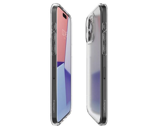 Чехол для мобильного телефона Spigen Apple iPhone 15 Pro Ultra Hybrid, Frost Clear (ACS06708), изображение 6 Чехол для мобильного телефона Spigen Apple iPhone 15 Pro Ultra Hybrid, Frost Clear (ACS06708), изображение 6