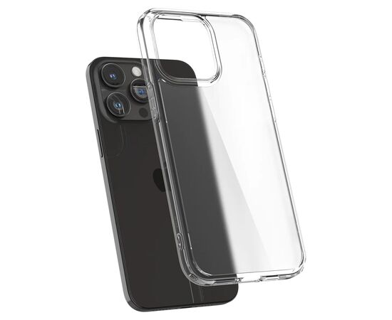Чехол для мобильного телефона Spigen Apple iPhone 15 Pro Ultra Hybrid, Frost Clear (ACS06708), изображение 7 Чехол для мобильного телефона Spigen Apple iPhone 15 Pro Ultra Hybrid, Frost Clear (ACS06708), изображение 7