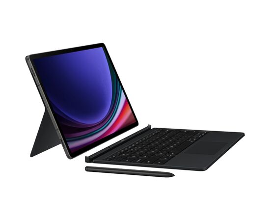 Чехол для планшета Samsung Tab S9+ Book Cover Keyboard Black (EF-DX815BBEGUA), изображение 6 Чехол для планшета Samsung Tab S9+ Book Cover Keyboard Black (EF-DX815BBEGUA), изображение 6