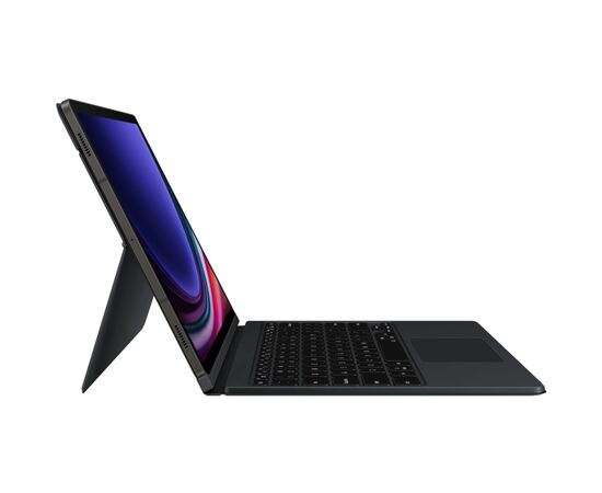 Чехол для планшета Samsung Tab S9+ Book Cover Keyboard Black (EF-DX815BBEGUA), изображение 7 Чехол для планшета Samsung Tab S9+ Book Cover Keyboard Black (EF-DX815BBEGUA), изображение 7