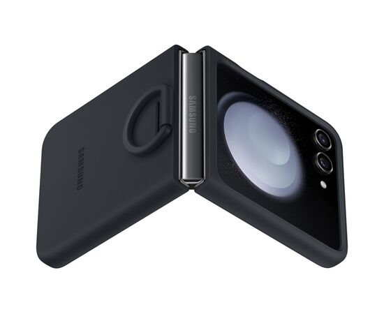 Чохол до мобільного телефона Samsung Flip 5 Silicone Case with Ring Indigo (EF-PF731TNEGUA), зображення 3 Чохол до мобільного телефона Samsung Flip 5 Silicone Case with Ring Indigo (EF-PF731TNEGUA), зображення 3