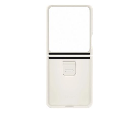 Чехол для мобильного телефона Samsung Flip 5 Silicone Case with Ring Cream (EF-PF731TUEGUA), изображение 6 Чехол для мобильного телефона Samsung Flip 5 Silicone Case with Ring Cream (EF-PF731TUEGUA), изображение 6