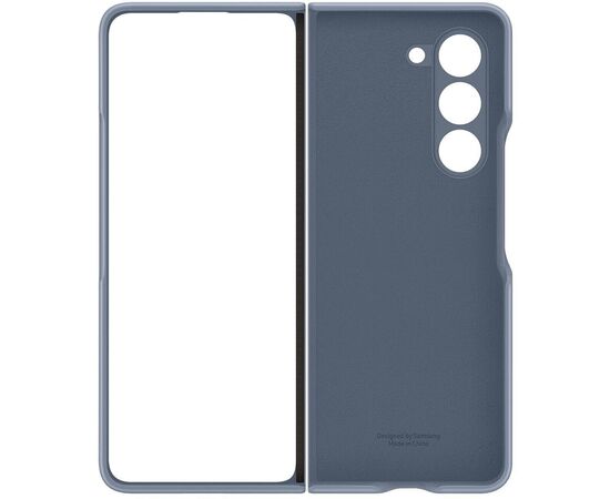 Чехол для мобильного телефона Samsung Fold 5 Eco-leather Case Blue (EF-VF946PLEGUA), изображение 5 Чехол для мобильного телефона Samsung Fold 5 Eco-leather Case Blue (EF-VF946PLEGUA), изображение 5