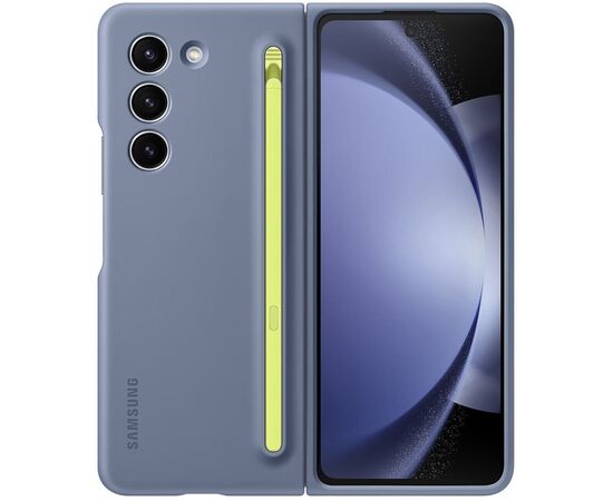 Чехол для мобильного телефона Samsung Fold 5 Q5 Slim S-pen Case Blue (EF-OF94PCLEGUA), изображение 2 Чехол для мобильного телефона Samsung Fold 5 Q5 Slim S-pen Case Blue (EF-OF94PCLEGUA), изображение 2
