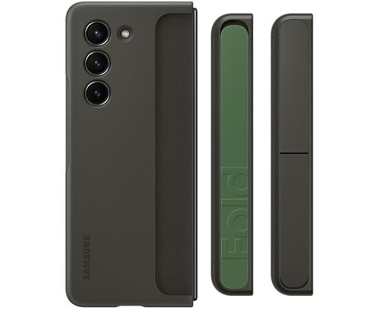 Чехол для мобильного телефона Samsung Fold 5 Standing Case with Strap Graphite (EF-MF946CBEGUA), изображение 2 Чехол для мобильного телефона Samsung Fold 5 Standing Case with Strap Graphite (EF-MF946CBEGUA), изображение 2