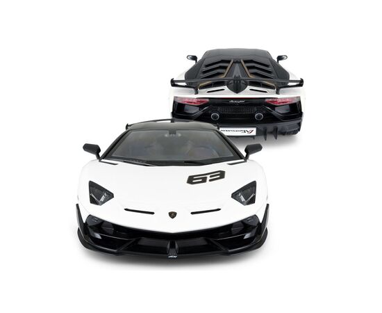 Радиоуправляемая игрушка Rastar Lamborghini Aventador SVJ 1:14 (96070 white), изображение 5 Радиоуправляемая игрушка Rastar Lamborghini Aventador SVJ 1:14 (96070 white), изображение 5