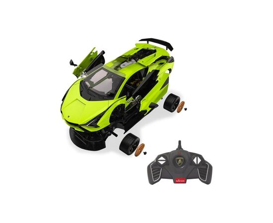 Радиоуправляемая игрушка Rastar Lamborghini Sian конструктор 1:18 (97400), изображение 6 Радиоуправляемая игрушка Rastar Lamborghini Sian конструктор 1:18 (97400), изображение 6