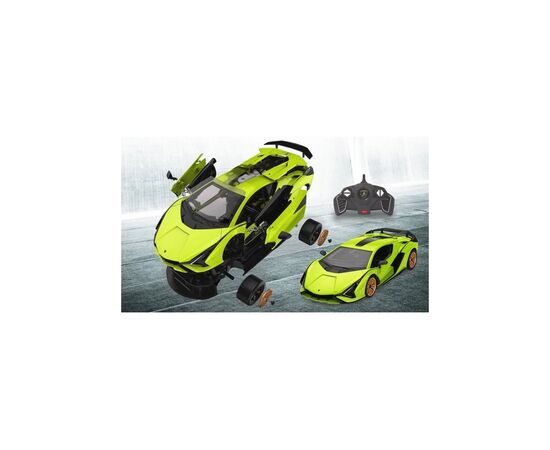 Радиоуправляемая игрушка Rastar Lamborghini Sian конструктор 1:18 (97400), изображение 8 Радиоуправляемая игрушка Rastar Lamborghini Sian конструктор 1:18 (97400), изображение 8