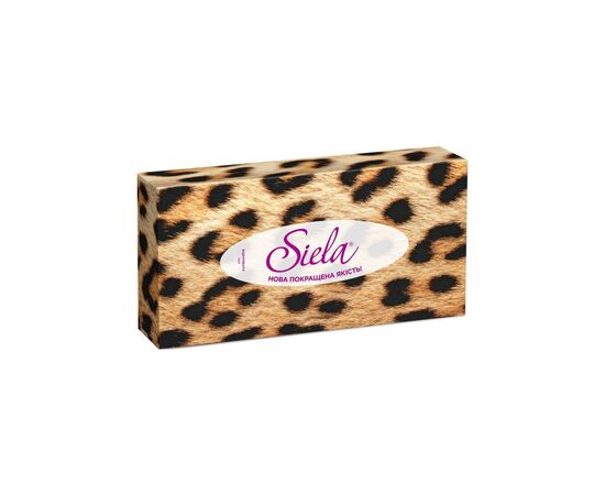 Салфетки косметические Siela Leo 2 слоя 80 шт. (4820204405434)