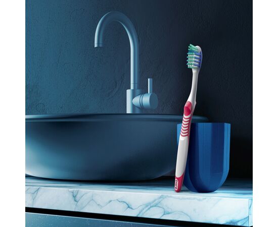 Зубна щітка Oral-B 3D White Fresh Medium 2 шт. (3014260111762), зображення 7 Зубна щітка Oral-B 3D White Fresh Medium 2 шт. (3014260111762), зображення 7
