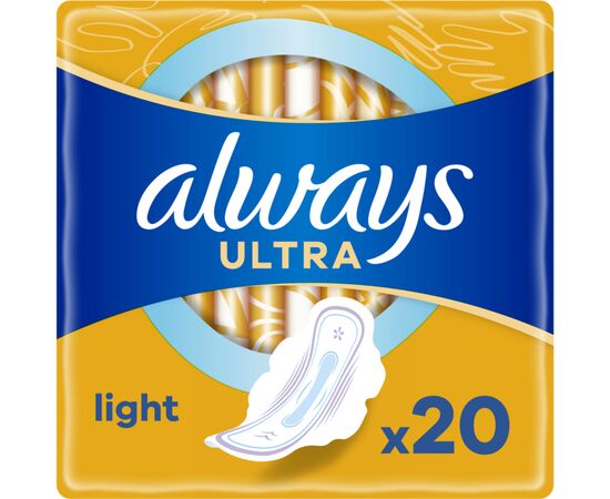 Гигиенические прокладки Always Ultra Light 20 шт. (8700216022309)