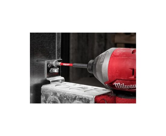 Набор бит Milwaukee SHOCKWAVE, PH2, 90мм 1шт (4932430856), изображение 4 Набор бит Milwaukee SHOCKWAVE, PH2, 90мм 1шт (4932430856), изображение 4