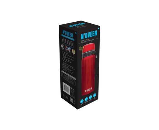 Термос Noveen TB625 700 мл Red (RL070819), изображение 2 Термос Noveen TB625 700 мл Red (RL070819), изображение 2