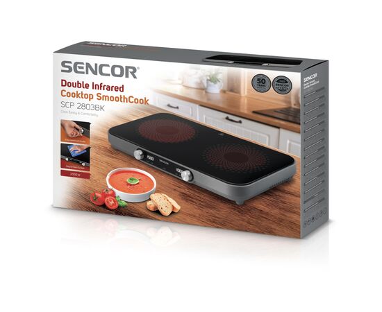 Плита Sencor SCP2803BK, изображение 10 Плита Sencor SCP2803BK, изображение 10