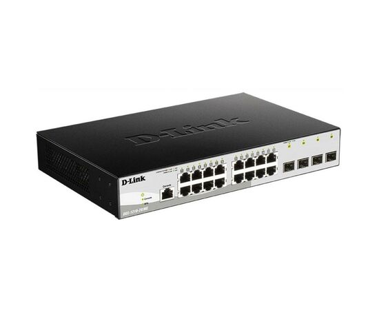 Коммутатор сетевой D-Link DGS-1210-20/ME/B, изображение 2 Коммутатор сетевой D-Link DGS-1210-20/ME/B, изображение 2