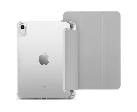 Чехол для планшета BeCover TPU Edge Pencil Apple iPad Air 5 (2022) 10.9" Gray (708771), изображение 2 Чехол для планшета BeCover TPU Edge Pencil Apple iPad Air 5 (2022) 10.9" Gray (708771), изображение 2