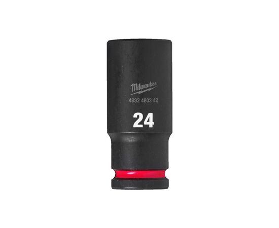 Головка торцева Milwaukee ShW 1/2" 24 мм, довга (4932480342)