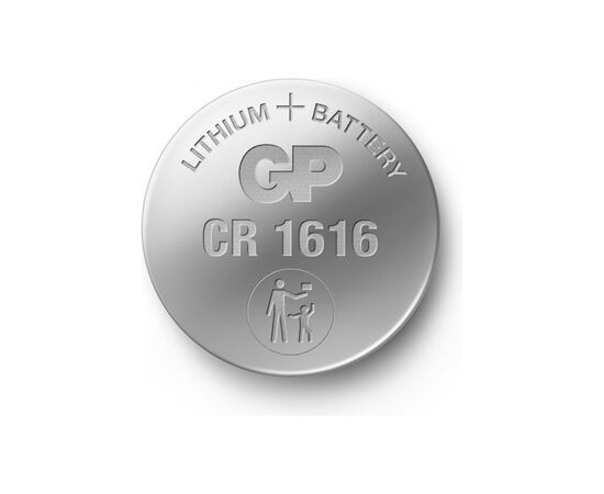 Батарейка Gp CR1616 Lithium 3.0V * 1 (отрывается) (CR1616-7U5 / 4891199001116), изображение 2 Батарейка Gp CR1616 Lithium 3.0V * 1 (отрывается) (CR1616-7U5 / 4891199001116), изображение 2