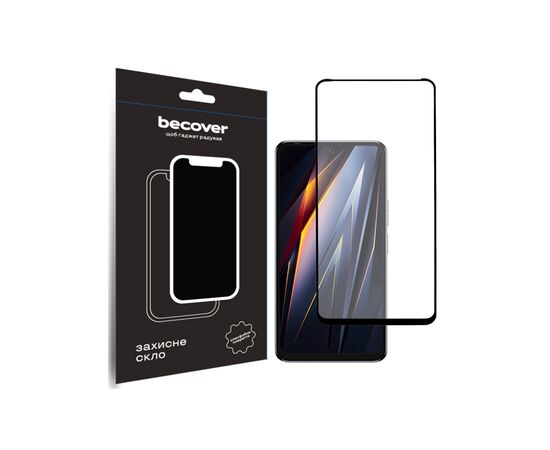 Скло захисне BeCover Tecno POVA Neo 3 (LH6n) Black (710045)