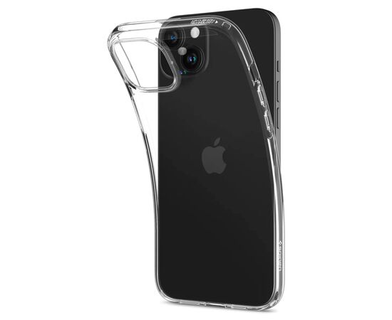 Чехол для мобильного телефона Spigen Apple iPhone 15 Plus Liquid Crystal, Crystal Clear (ACS06647), изображение 6 Чехол для мобильного телефона Spigen Apple iPhone 15 Plus Liquid Crystal, Crystal Clear (ACS06647), изображение 6