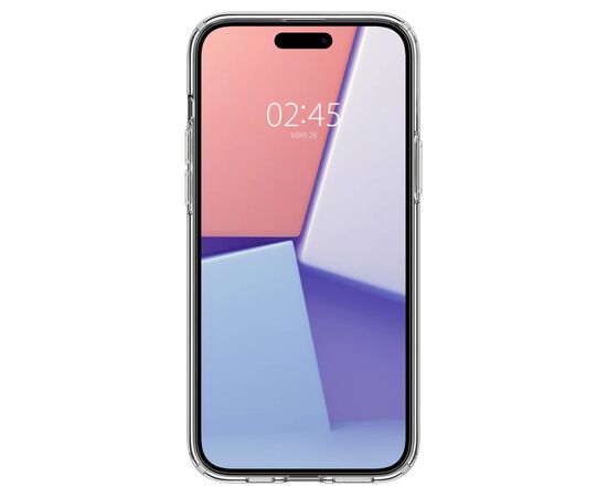 Чехол для мобильного телефона Spigen Apple iPhone 15 Plus Liquid Crystal, Crystal Clear (ACS06647), изображение 8 Чехол для мобильного телефона Spigen Apple iPhone 15 Plus Liquid Crystal, Crystal Clear (ACS06647), изображение 8