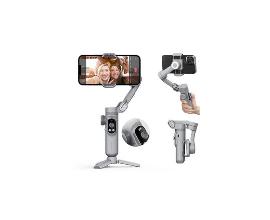 Стедикам AOCHUAN GIMBAL STABILIZER FOR SMARTPHONE SMART X PRO GRAY (AOCHUAN-SMARTXPRO-G), изображение 10 Стедикам AOCHUAN GIMBAL STABILIZER FOR SMARTPHONE SMART X PRO GRAY (AOCHUAN-SMARTXPRO-G), изображение 10