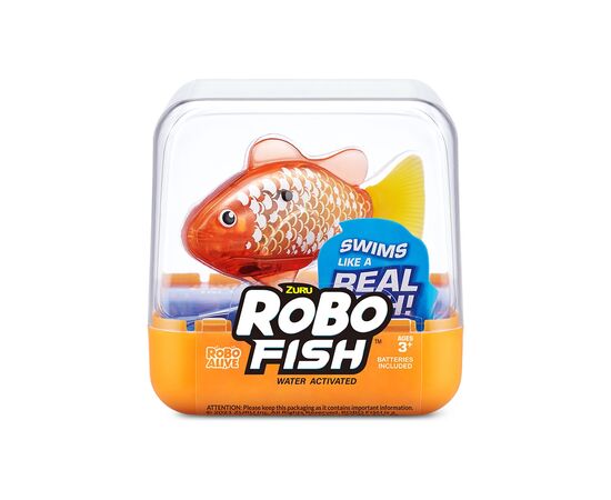 Интерактивная игрушка Pets & Robo Alive S3 - Роборыбка (золотистая) (7191-2)
