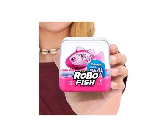 Интерактивная игрушка Pets & Robo Alive S3 - Роборыбка (розовая) (7191-6), изображение 10 Интерактивная игрушка Pets & Robo Alive S3 - Роборыбка (розовая) (7191-6), изображение 10