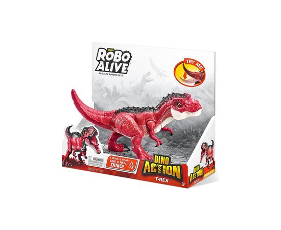 Интерактивная игрушка Pets & Robo Alive серии Dino Action - Тираннозавр (7171), изображение 7