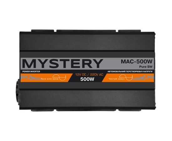 Автомобильный инвертор Mystery MAC-500W PURE SW, изображение 2 Автомобильный инвертор Mystery MAC-500W PURE SW, изображение 2