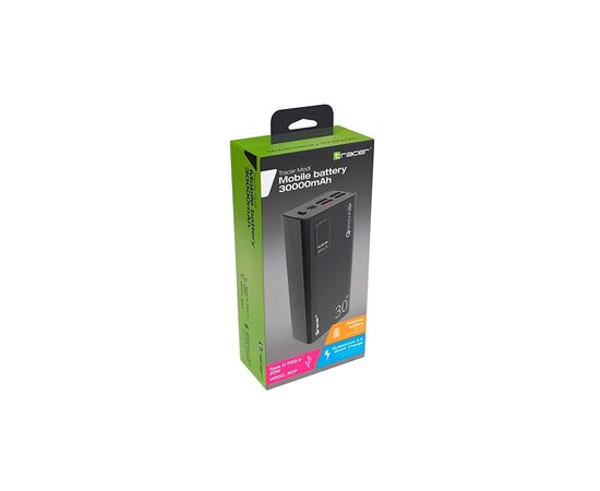Батарея универсальная Tracer Modi 30000mAh PD/20W, QC/3/0, 4*USB, microUSB, Type-C (TRABAT47062), изображение 5 Батарея универсальная Tracer Modi 30000mAh PD/20W, QC/3/0, 4*USB, microUSB, Type-C (TRABAT47062), изображение 5