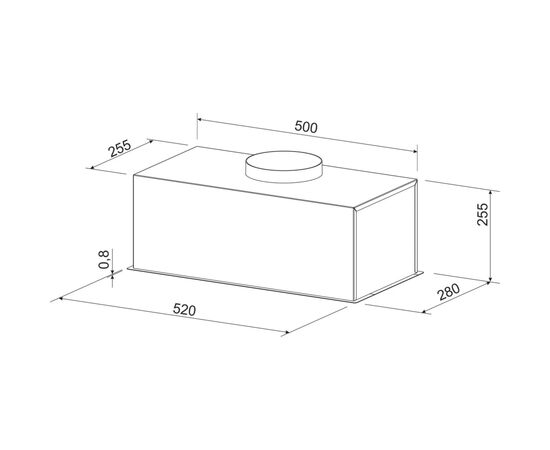 Вытяжка кухонная GRANADO Palamos 2613-1200 Inox (GCH546377), изображение 10 Вытяжка кухонная GRANADO Palamos 2613-1200 Inox (GCH546377), изображение 10