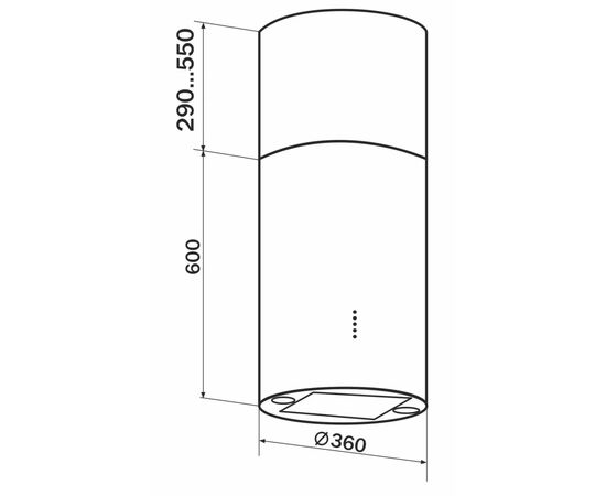 Вытяжка кухонная GRANADO Segovia 3604-1200 inox (GCH6436477), изображение 10