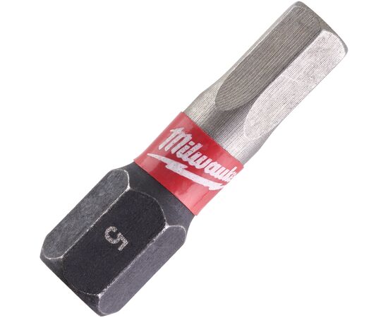 Набор бит Milwaukee SHOCKWAVE, Hex5, 25мм, 2шт (4932430896)