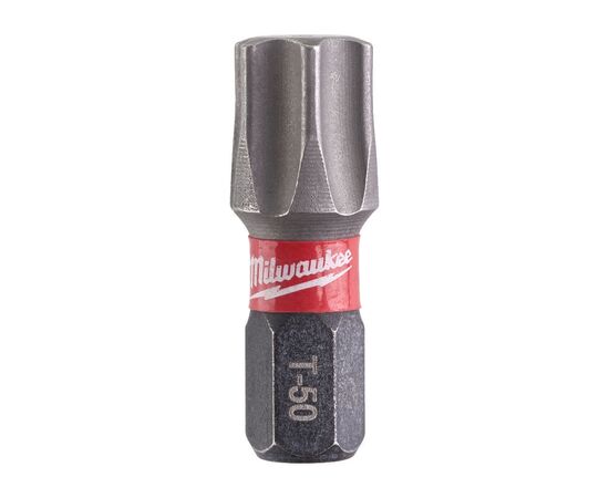 Набор бит Milwaukee SHOCKWAVE, TX50, 25мм, 2шт (4932430891), изображение 2 Набор бит Milwaukee SHOCKWAVE, TX50, 25мм, 2шт (4932430891), изображение 2
