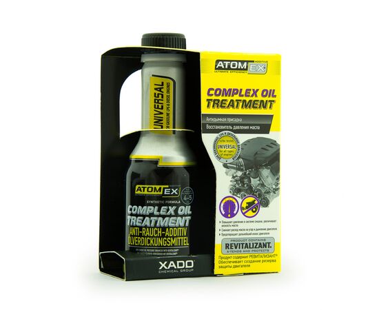 Присадка автомобильная Xado Atomex Complex oil treatment. 250 мл (ХА 40018)
