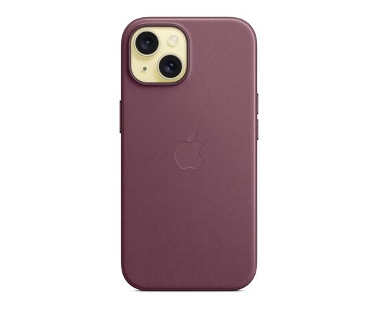 Чехол для мобильного телефона Apple iPhone 15 FineWoven Case with MagSafe Mulberry (MT3E3ZM/A), изображение 3 Чехол для мобильного телефона Apple iPhone 15 FineWoven Case with MagSafe Mulberry (MT3E3ZM/A), изображение 3