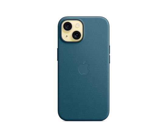 Чохол до мобільного телефона Apple iPhone 15 FineWoven Case with MagSafe Pacific Blue (MT3G3ZM/A), зображення 3 Чохол до мобільного телефона Apple iPhone 15 FineWoven Case with MagSafe Pacific Blue (MT3G3ZM/A), зображення 3
