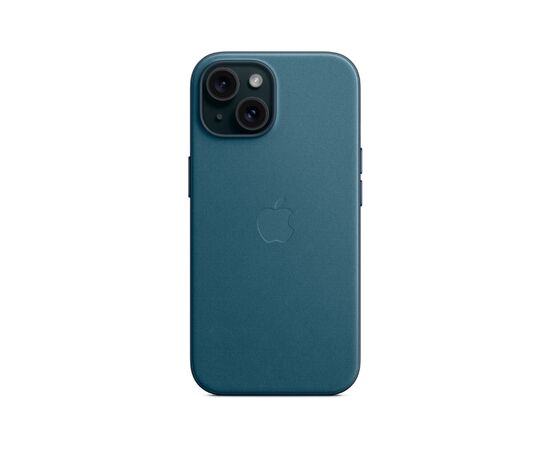 Чохол до мобільного телефона Apple iPhone 15 FineWoven Case with MagSafe Pacific Blue (MT3G3ZM/A), зображення 5 Чохол до мобільного телефона Apple iPhone 15 FineWoven Case with MagSafe Pacific Blue (MT3G3ZM/A), зображення 5