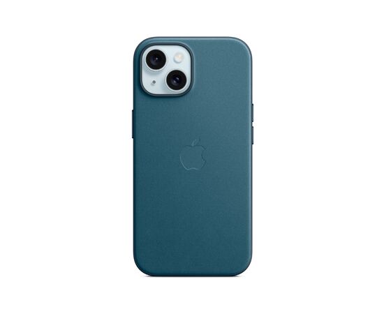 Чохол до мобільного телефона Apple iPhone 15 FineWoven Case with MagSafe Pacific Blue (MT3G3ZM/A)