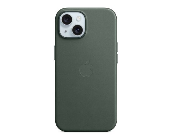 Чехол для мобильного телефона Apple iPhone 15 FineWoven Case with MagSafe Evergreen (MT3J3ZM/A)