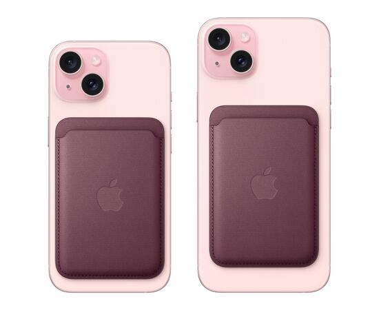 Чехол для мобильного телефона Apple iPhone FineWoven Wallet with MagSafe Mulberry (MT253ZM/A), изображение 4 Чехол для мобильного телефона Apple iPhone FineWoven Wallet with MagSafe Mulberry (MT253ZM/A), изображение 4