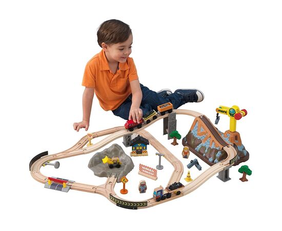 Железная дорога KidKraft Строительство в горах (17805), изображение 4