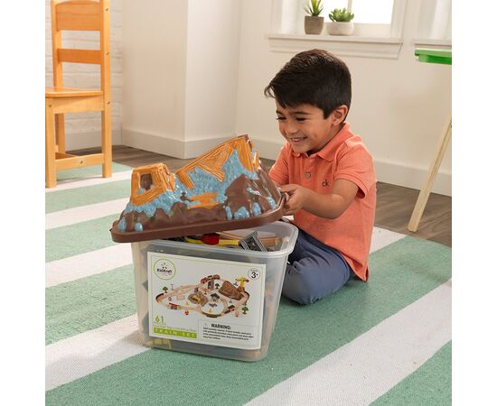 Железная дорога KidKraft Строительство в горах (17805), изображение 9