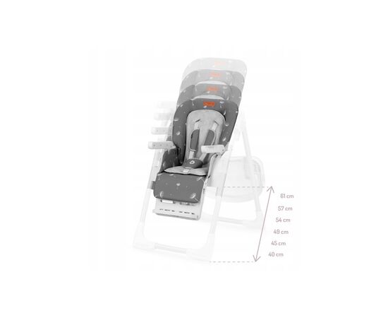 Стульчик для кормления MoMi Yumtis+ Dark Gray (KRKA00022), изображение 3 Стульчик для кормления MoMi Yumtis+ Dark Gray (KRKA00022), изображение 3