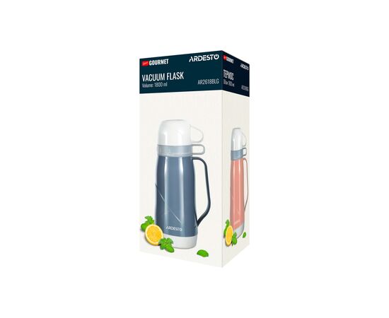 Термос Ardesto Gemini Gourmet 1800 мл Зелений (AR2618GRG), зображення 8