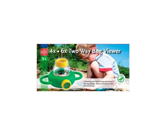 Набор для экспериментов EDU-Toys Контейнер для насекомых с увеличительными стеклышками с 4х и 6-кратным увеличением (BL010), изображение 3 Набор для экспериментов EDU-Toys Контейнер для насекомых с увеличительными стеклышками с 4х и 6-кратным увеличением (BL010), изображение 3
