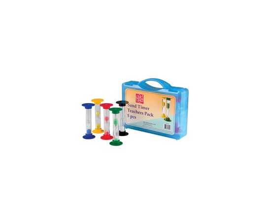 Набір для експериментів EDU-Toys Набір пісочних годинників для вчителя 5 шт (GM194)