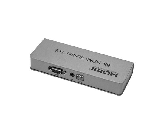 Разветвитель PowerPlant HDMI 8K 1x2 (CA914197), изображение 2 Разветвитель PowerPlant HDMI 8K 1x2 (CA914197), изображение 2