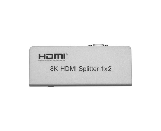 Разветвитель PowerPlant HDMI 8K 1x2 (CA914197), изображение 3 Разветвитель PowerPlant HDMI 8K 1x2 (CA914197), изображение 3